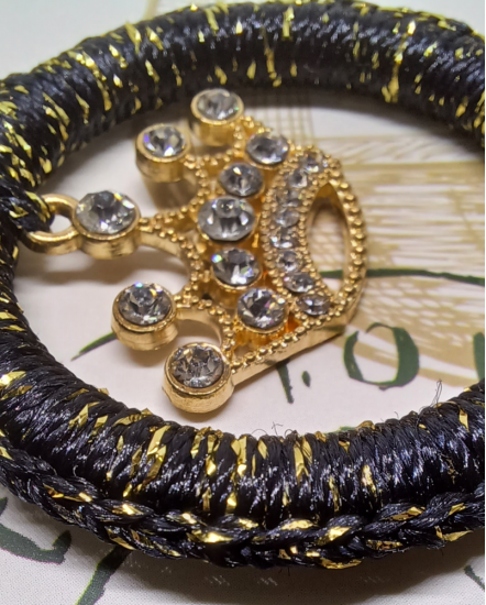 Háčkované  dizajnové náušnice "Galéria dizajnu"